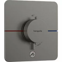 Baterie dus termostatata incastrata crom periat Hansgrohe ShowerSelect Comfort Q 1 functie si iesire suplimentara