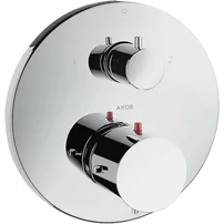 Baterie dus termostatata incastrata Hansgrohe Axor Starck cu divertor