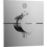 Baterie dus termostatata incastrata Hansgrohe ShowerSelect Comfort E 1 functie 1 functie