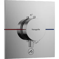 Baterie dus termostatata incastrata Hansgrohe ShowerSelect Comfort E 1 functie si iesire suplimentara