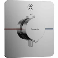 Baterie dus termostatata incastrata Hansgrohe ShowerSelect Comfort Q 1 functie
