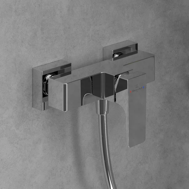 Baterie dus Villeroy&Boch Architectura Square monocomanda crom lucios picture - 2