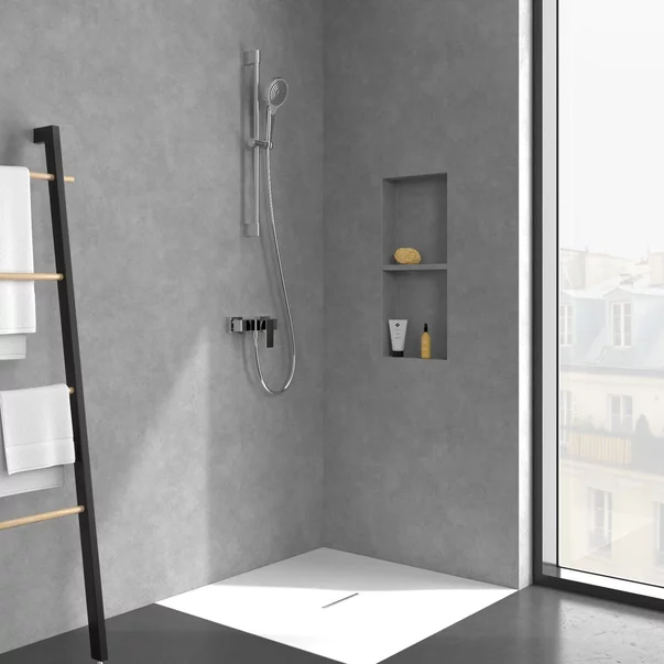 Baterie dus Villeroy&Boch Architectura Square monocomanda crom lucios picture - 3