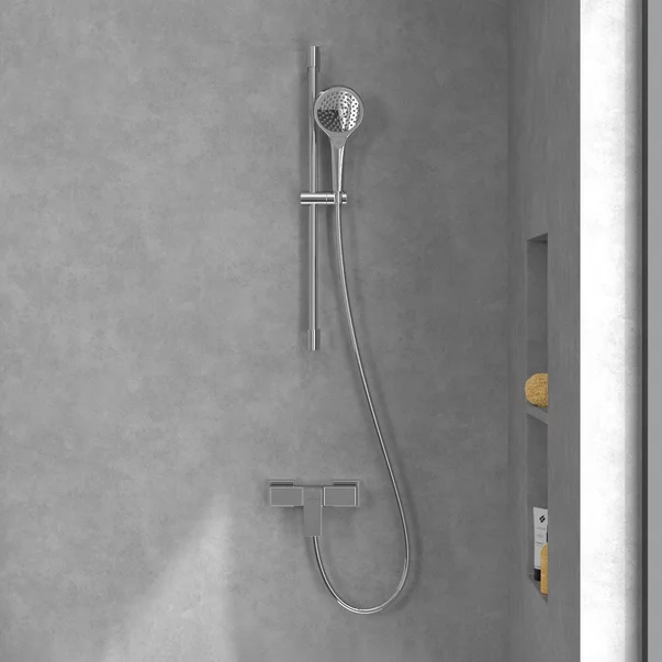 Baterie dus Villeroy&Boch Architectura Square monocomanda crom lucios picture - 5