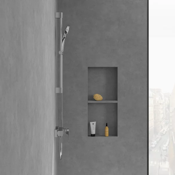 Baterie dus Villeroy&Boch Architectura Square monocomanda crom lucios picture - 6