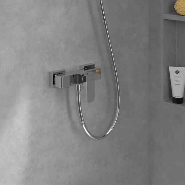 Baterie dus Villeroy&Boch Architectura Square monocomanda crom lucios picture - 7