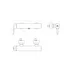Baterie dus Villeroy&Boch Skyla monocomanda negru mat picture - 7