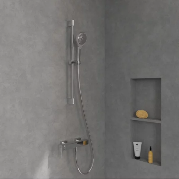 Baterie dus Villeroy&Boch Subway 3.0 monocomanda crom lucios picture - 5