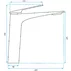 Baterie inalta lavoar auriu periat Rea Avalon picture - 6