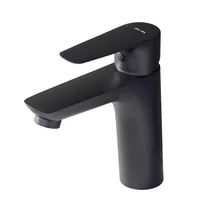 Baterie lavoar AM.PM Drive monocomanda finisaj negru mat