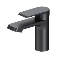 Baterie lavoar AM.PM Flash monocomanda finisaj negru mat
