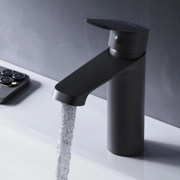 Baterie lavoar AM.PM Func monocomanda finisaj negru mat picture - 3