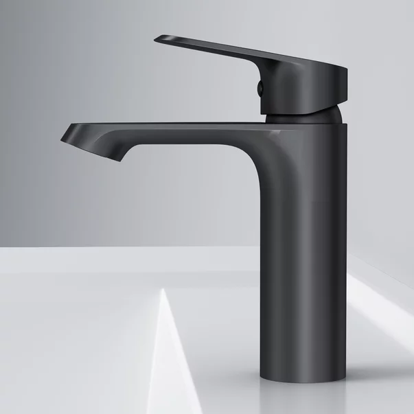 Baterie lavoar AM.PM Func monocomanda finisaj negru mat picture - 4