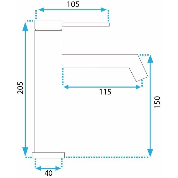 Baterie lavoar auriu periat Rea Foss picture - 7