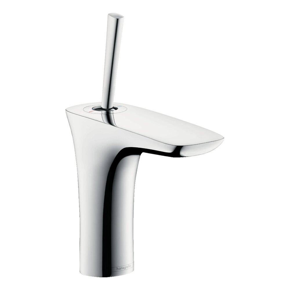 Baterie lavoar crom Hansgrohe PuraVida 110 cu ventil pop-up Hansgrohe imagine 2022 by aka-home.ro