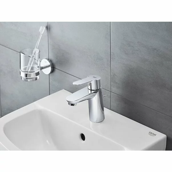 Baterie lavoar Grohe BauEdge M crom lucios picture - 2
