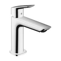Baterie lavoar Hansgrohe Logis 110 Fine crom cu ventil pop-up