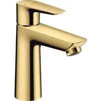 Baterie lavoar Hansgrohe Talis E 110 auriu lucios cu ventil