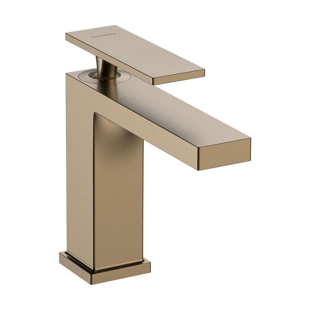 Baterie lavoar Hansgrohe Tecturis E 110 EcoSmart+ ventil Pop-Up bronz periat