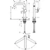 Baterie lavoar Hansgrohe Tecturis S 210 Fine CoolStart EcoSmart+ picture - 3