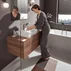 Baterie lavoar Hansgrohe Vivenis 110 CoolStart finisaj bronz periat cu ventil Pop-Up picture - 2
