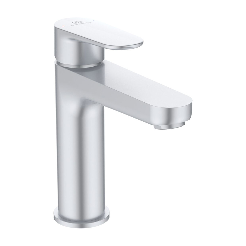 Baterie lavoar Ideal Standard Cerafine O argintiu mat cu ventil Click-Clack