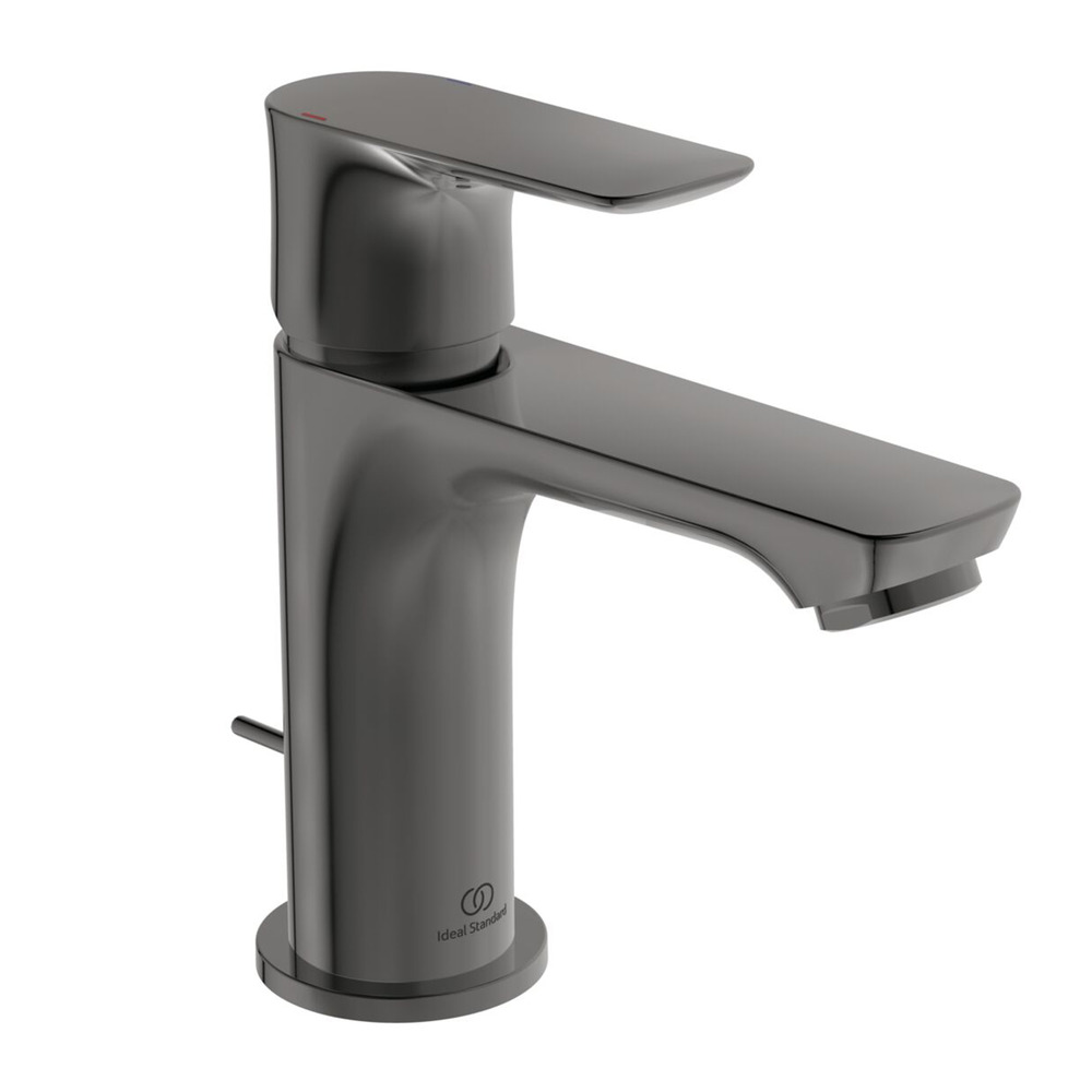 Baterie lavoar Ideal Standard Connect Air gri Magnetic Grey cu ventil metalic