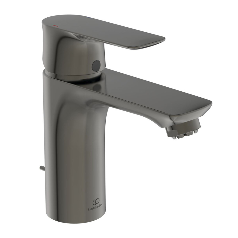 Baterie lavoar Ideal Standard Connect Air pentru presiune scazuta gri Magnetic Grey cu ventil metalic