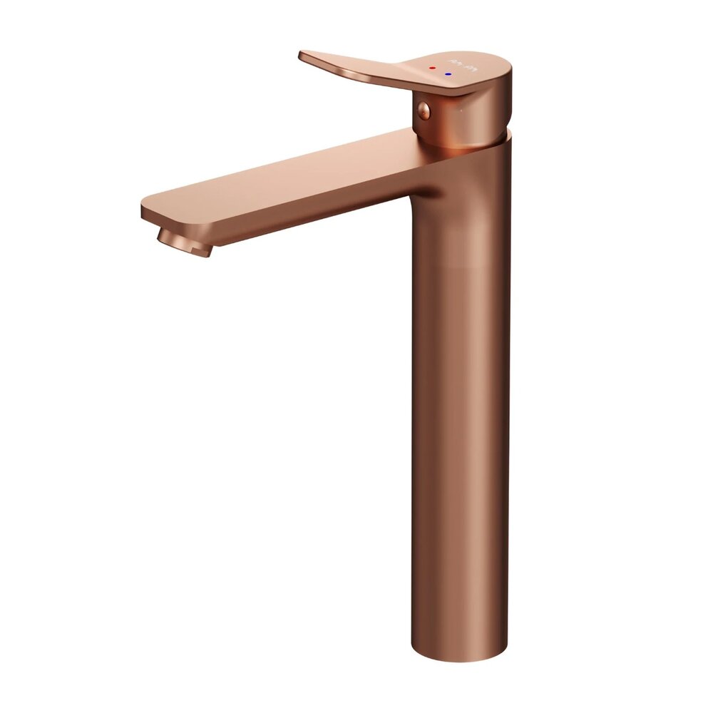 Baterie lavoar inalta AM.PM X-Joy monocomanda finisaj rose gold mat