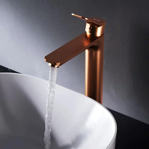 Baterie lavoar inalta AM.PM X-Joy monocomanda finisaj rose gold mat picture - 11
