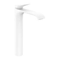 Baterie lavoar inalta Hansgrohe Vivenis 250 cu ventil Pop-Up alb mat