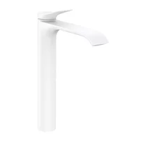 Baterie lavoar inalta Hansgrohe Vivenis 250 monocomanda alb mat