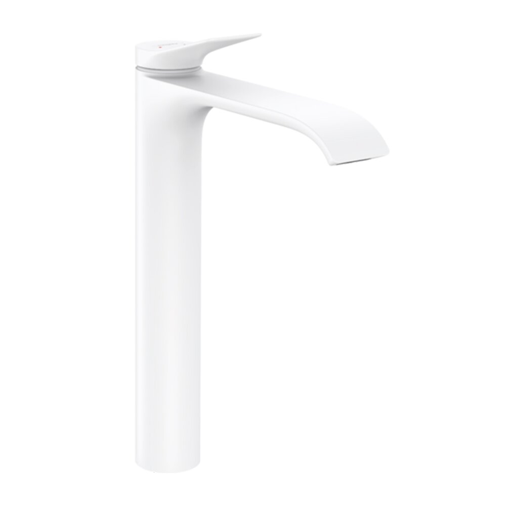 Baterie lavoar inalta Hansgrohe Vivenis 250 monocomanda alb mat