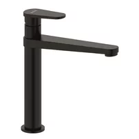 Baterie lavoar inalta Inter Ceramic Bianka monocomanda negru mat