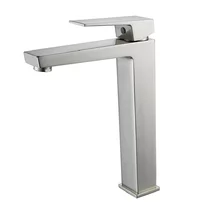 Baterie lavoar inalta Inter Ceramic Elinor monocomanda nichel periat