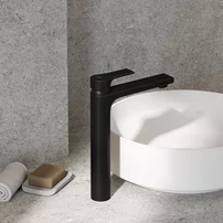 Baterie lavoar inalta Kludi Zenta SL 240 monocomanda finisaj negru mat