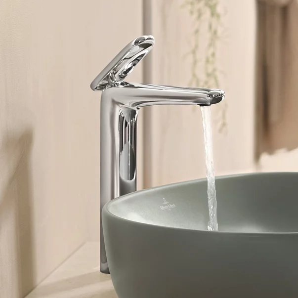 Baterie lavoar inalta Villeroy&Boch Antao monocomanda crom lucios cu ventil Push-Open picture - 6