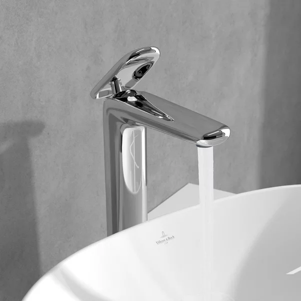 Baterie lavoar inalta Villeroy&Boch Antao monocomanda crom lucios cu ventil Push-Open picture - 8