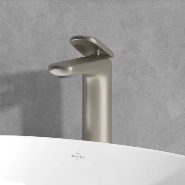 Baterie lavoar inalta Villeroy&Boch Antao monocomanda nichel periat cu ventil Push-Open picture - 5