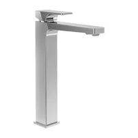 Baterie lavoar inalta Villeroy&Boch Architectura Square crom lucios cu ventil Push-Open