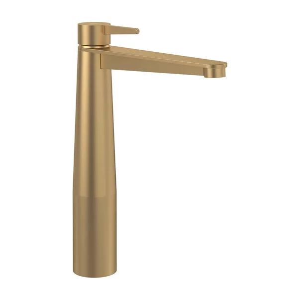 Baterie lavoar inalta Villeroy&Boch Conum monocomanda auriu periat cu ventil Push-Open picture - 2