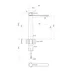 Baterie lavoar inalta Villeroy&Boch Conum monocomanda auriu periat cu ventil Push-Open picture - 10