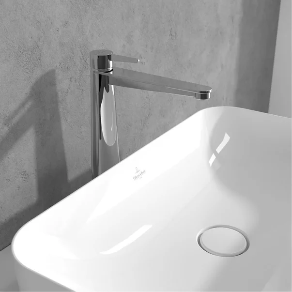 Baterie lavoar inalta Villeroy&Boch Conum monocomanda crom lucios cu ventil Push-Open picture - 2