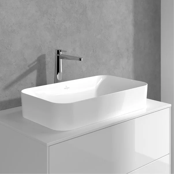 Baterie lavoar inalta Villeroy&Boch Conum monocomanda crom lucios cu ventil Push-Open picture - 7