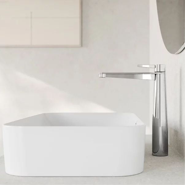 Baterie lavoar inalta Villeroy&Boch Conum monocomanda crom lucios cu ventil Push-Open picture - 10