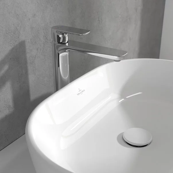 Baterie lavoar inalta Villeroy&Boch O.novo monocomanda crom lucios picture - 2
