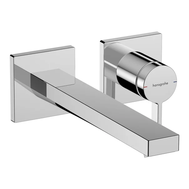 Baterie lavoar incastrata Hansgrohe Tecturis E finisaj crom lucios fara corp ingropat picture - 2