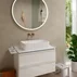 Baterie lavoar incastrata Hansgrohe Tecturis S bronz periat fara corp incastrat picture - 2