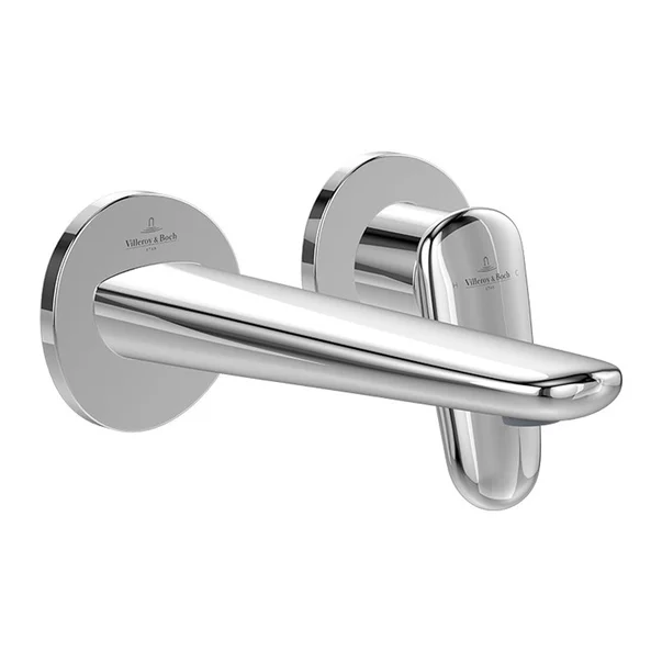 Baterie lavoar incastrata Villeroy&Boch Antao monocomanda crom lucios cu corp incastrat picture - 2