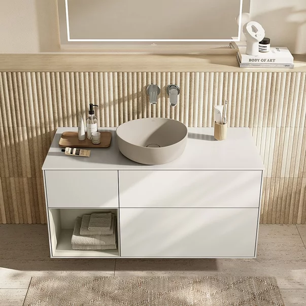 Baterie lavoar incastrata Villeroy&Boch Antao monocomanda crom lucios cu corp incastrat picture - 3